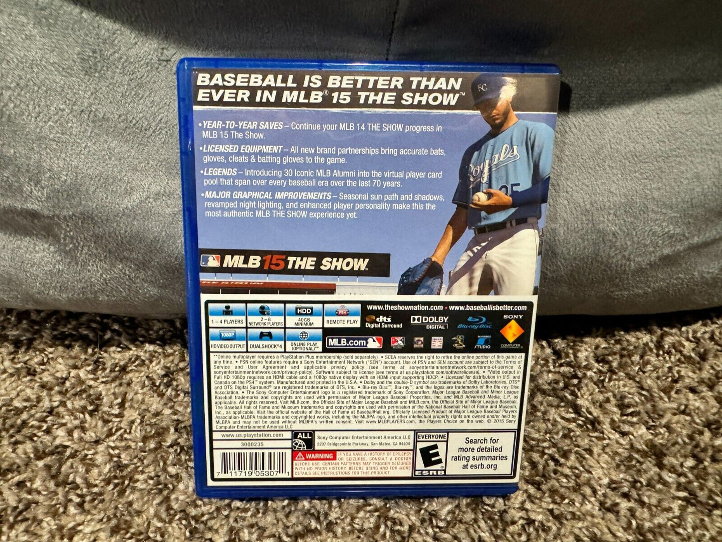 MLB 15: The Show (Sony PlayStation 4, 2015)