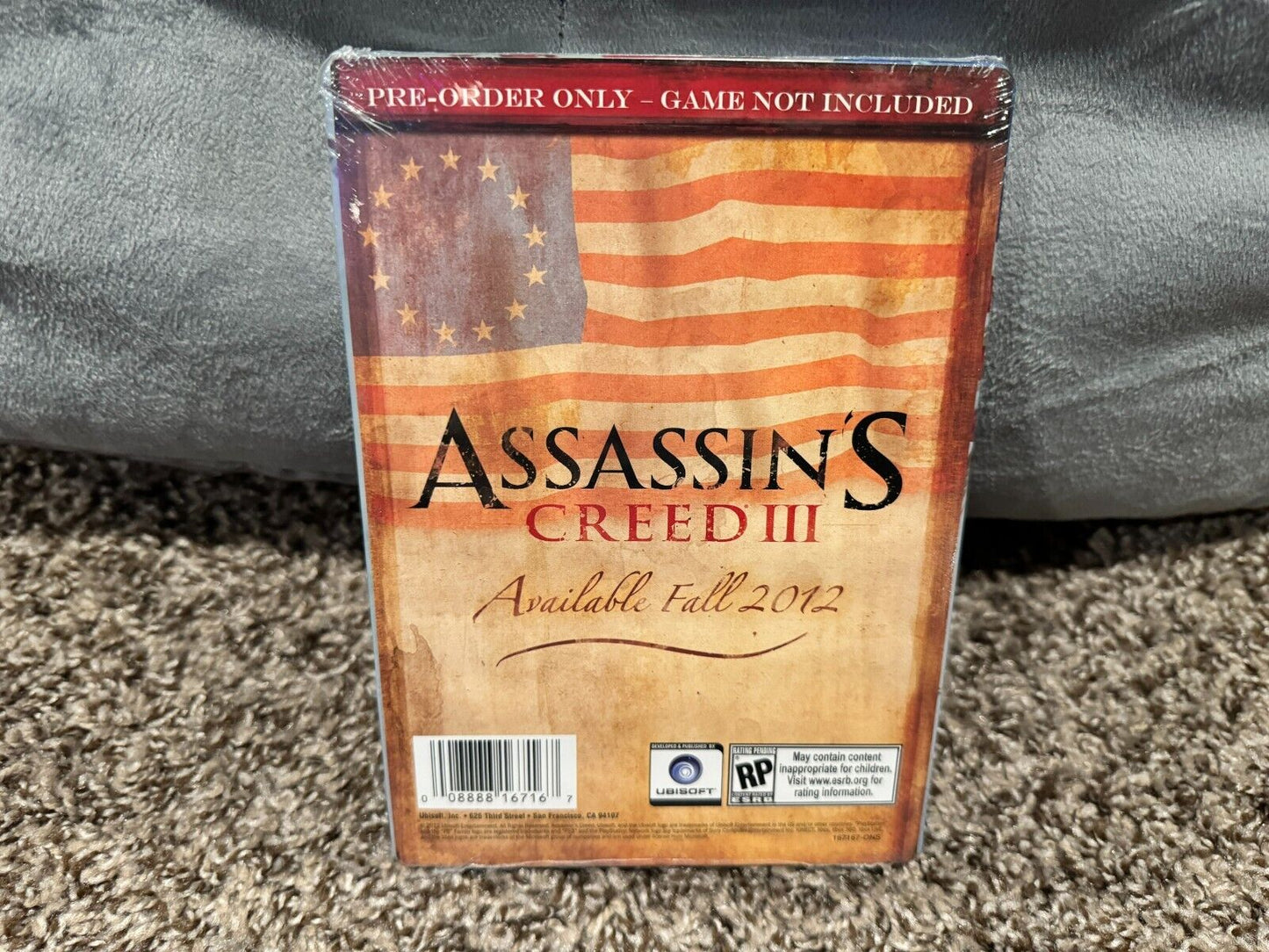 Assassin's Creed III Steelbook *NO GAME