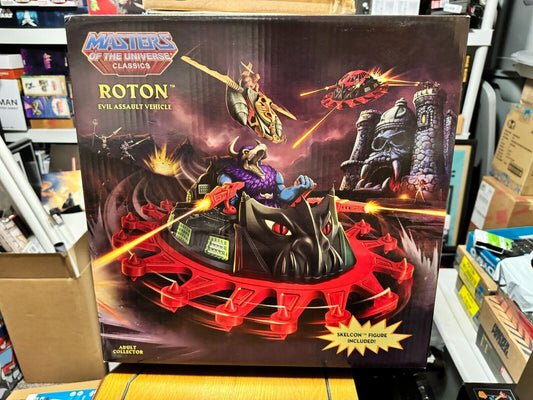 Mattel MOTU Classics Roton Evil Assault Vehicle with Skelcon Figure