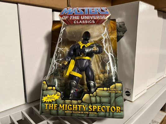 Mattel MOTU Classics The Mighty Spector with mailer box