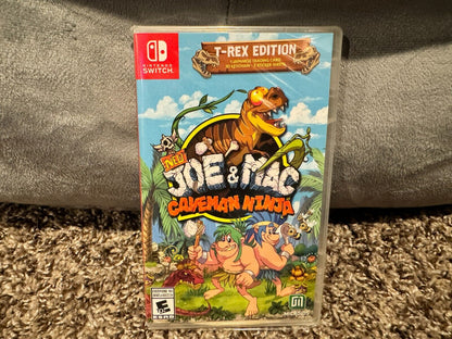 New Joe and Mac: Caveman Ninja - T-Rex Edition - Nintendo Switch