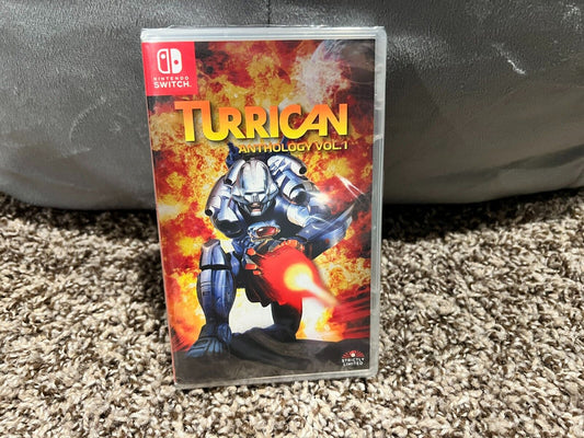 TURRICAN ANTHOLOGY VOL. I Volume 1 NINTENDO SWITCH Game Strictly Limited #/3500