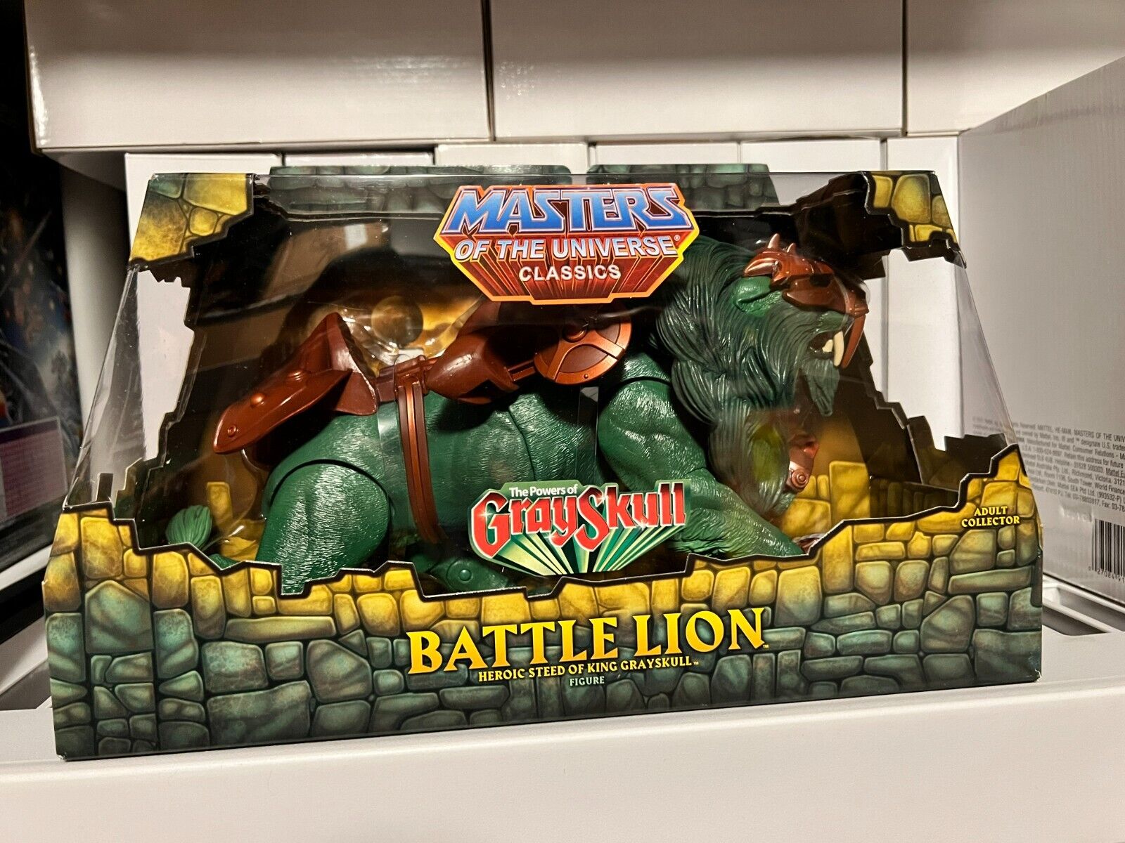 Mattel MOTU Classics Battle Lion with mailer box