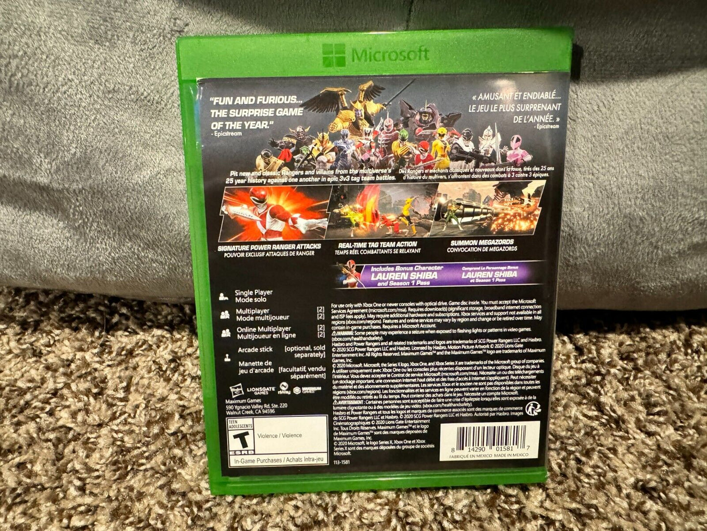 Power Rangers: Battle for the Grid - Collector's Edition - Microsoft Xbox One