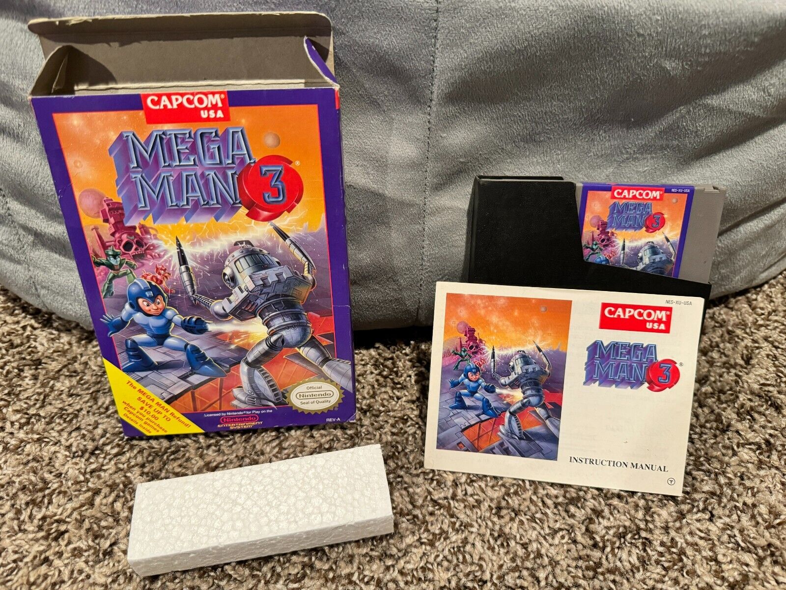 Mega Man 3 CIB - Nintendo (NES)