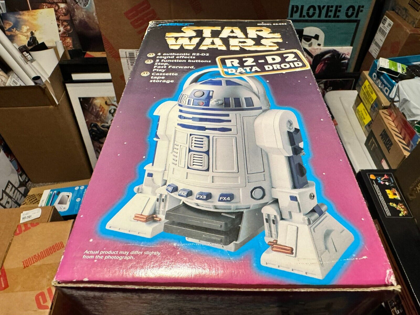 TIGER ELECTRONICS 1997 STAR WARS R2-D2 DATA DROID MODEL 88-083