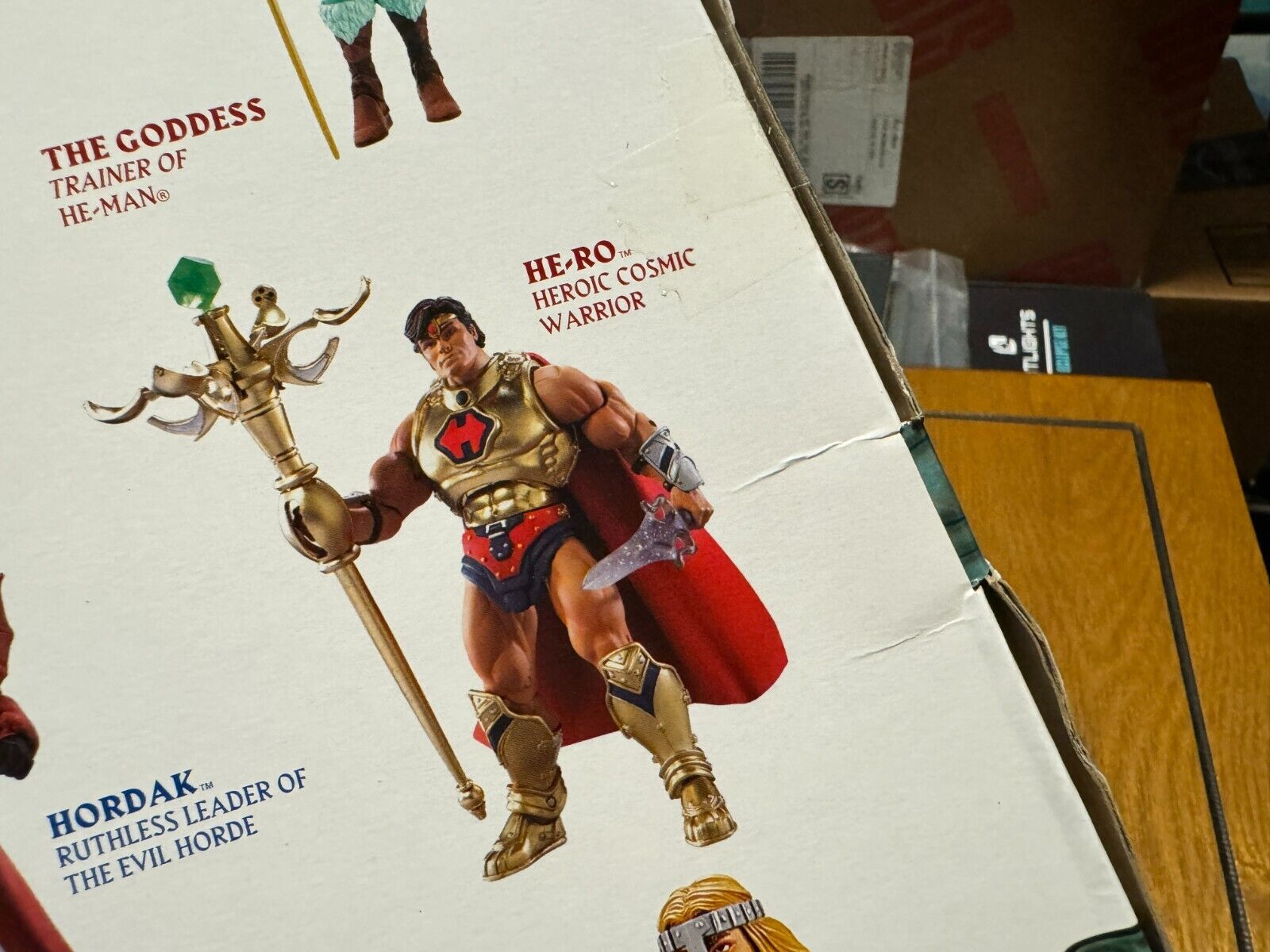 Mattel MOTU Classics Tytus 12" Figure with mailer box