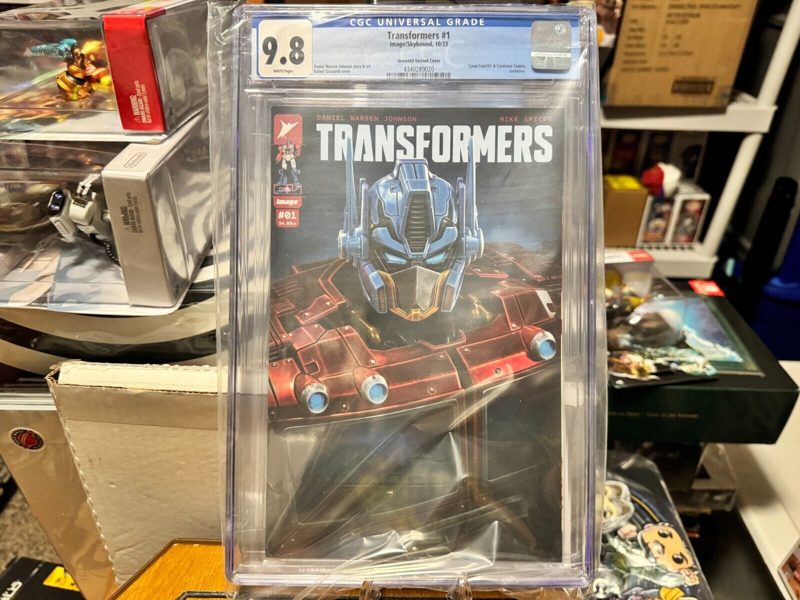 TRANSFORMERS #1 - RAFAEL GRASSETTI VARIANT