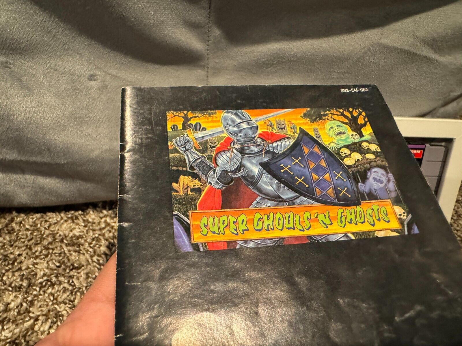 Super Ghouls 'n Ghosts CIB - Super Nintendo (SNES)