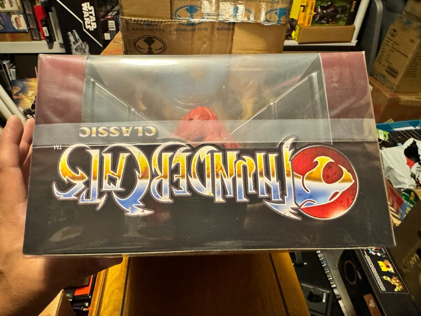 Thundercats Classic Lion-O & Snarf Mega-Scale Action Figure – MEZCO