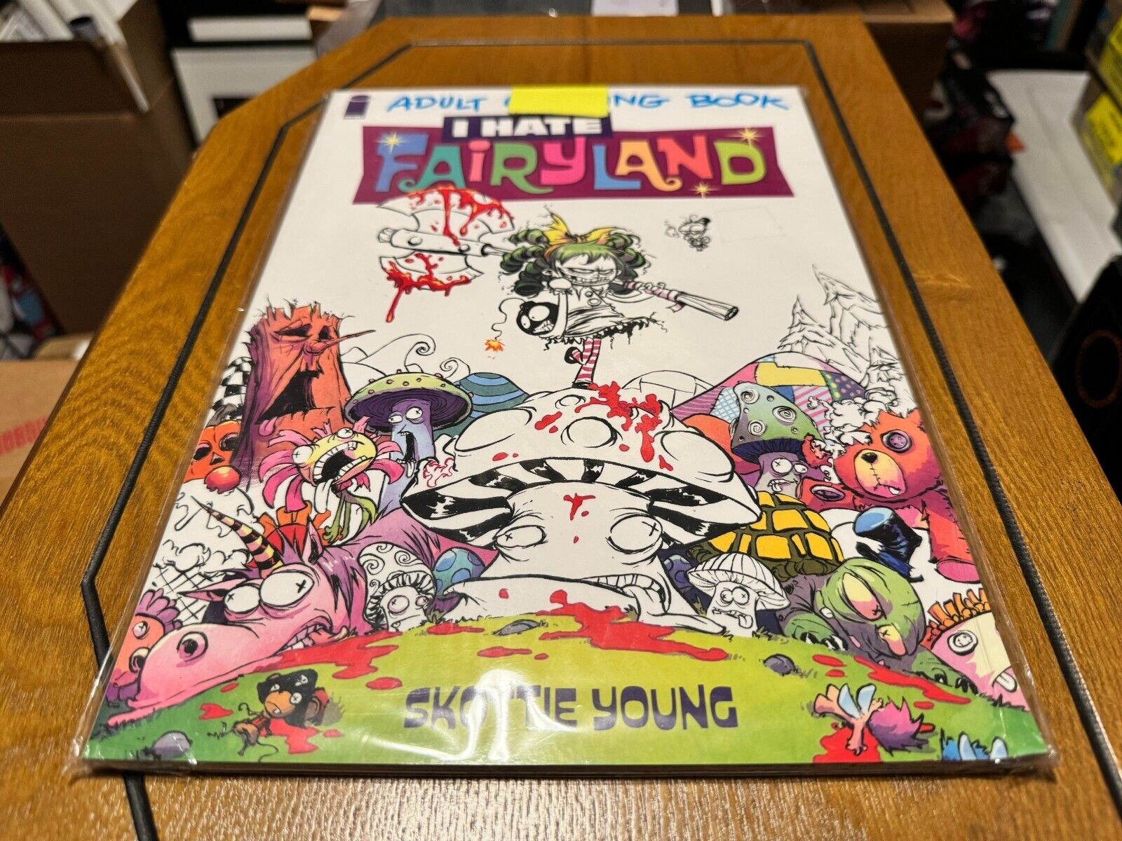 I Hate Fairyland Adult Coloring Book by Skottie Young (2016, Trade Paperback)