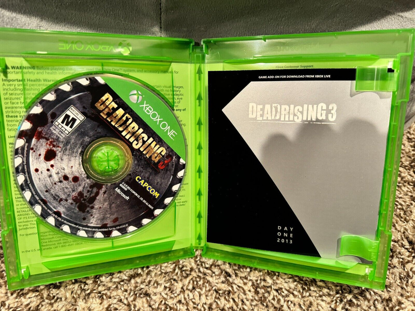 Dead Rising 3 -- Day One Edition (Microsoft Xbox One, 2013)