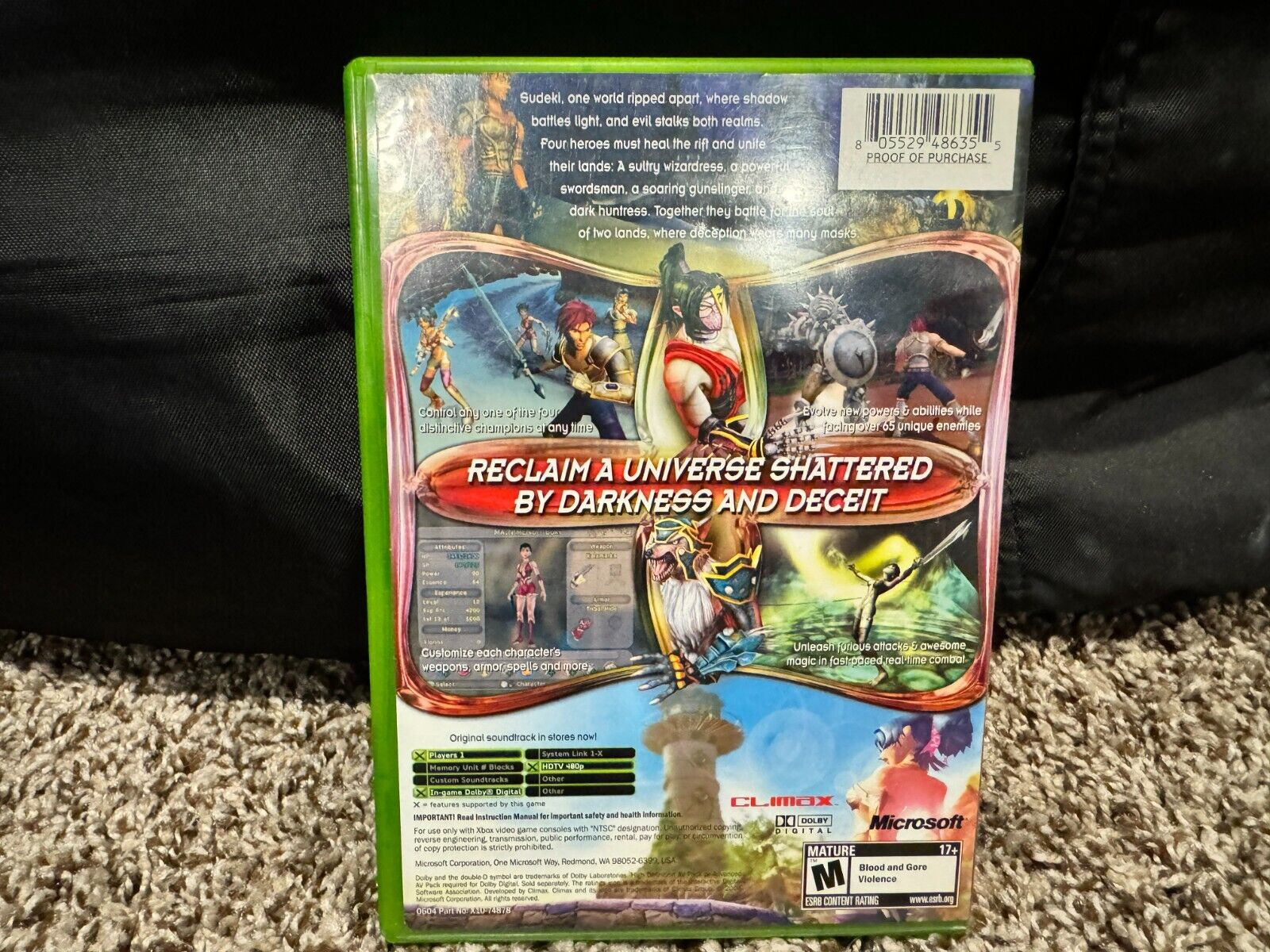 Sudeki CIB - Microsoft Xbox