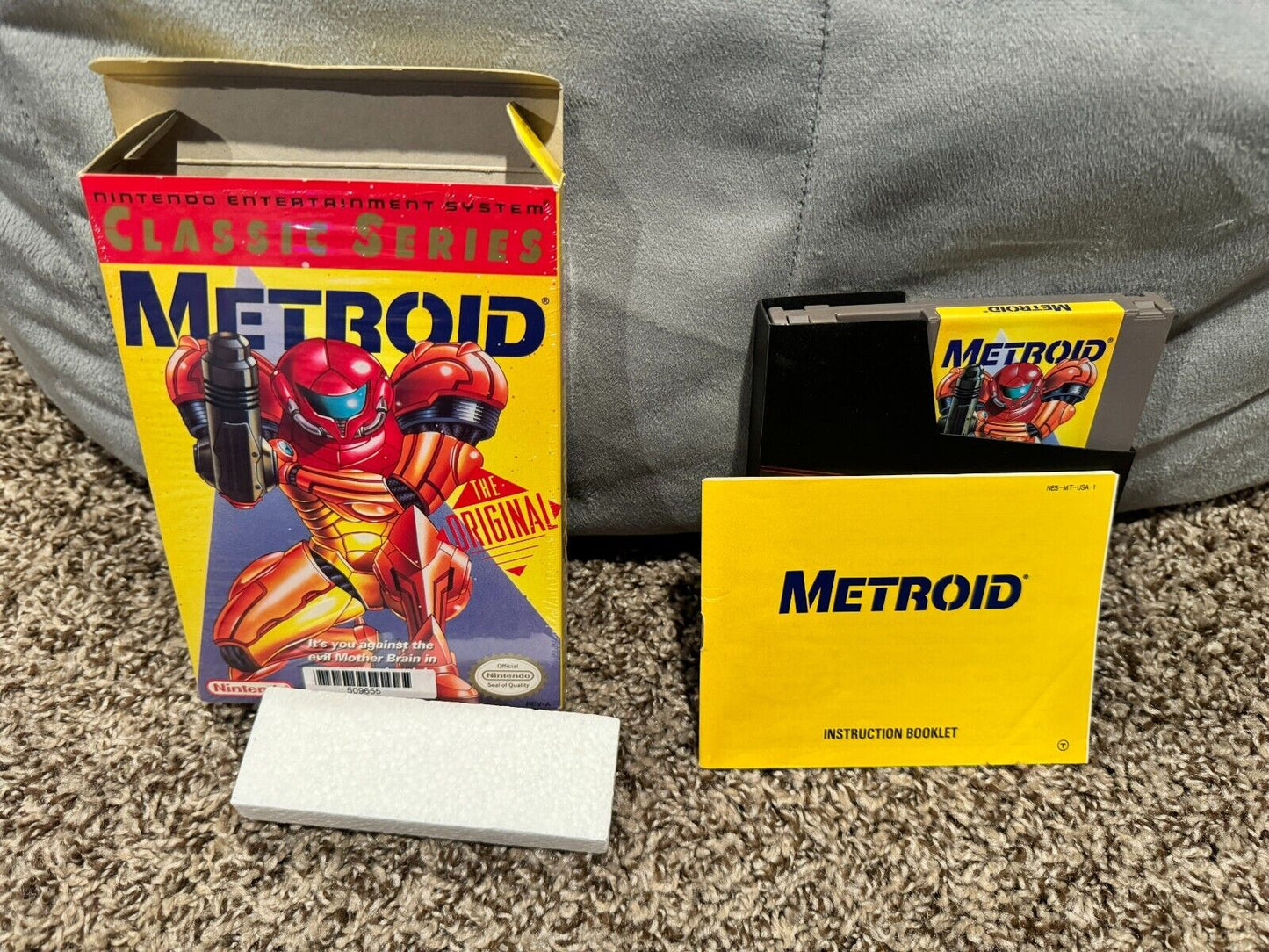 Metroid Classic Series CIB - Nintendo (NES)