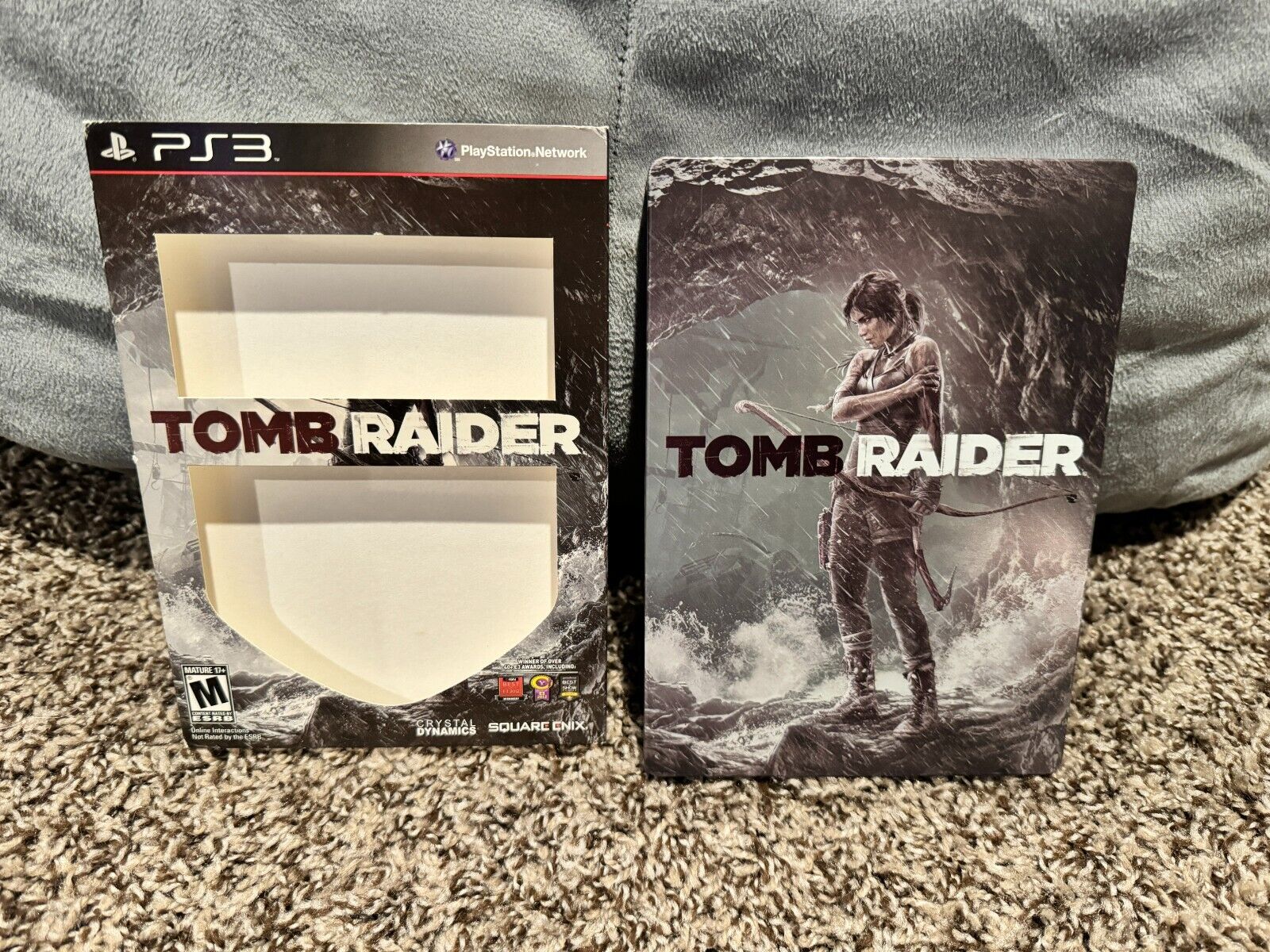 Tomb Raider: - Sony PlayStation 3 Steelbook *NO GAME