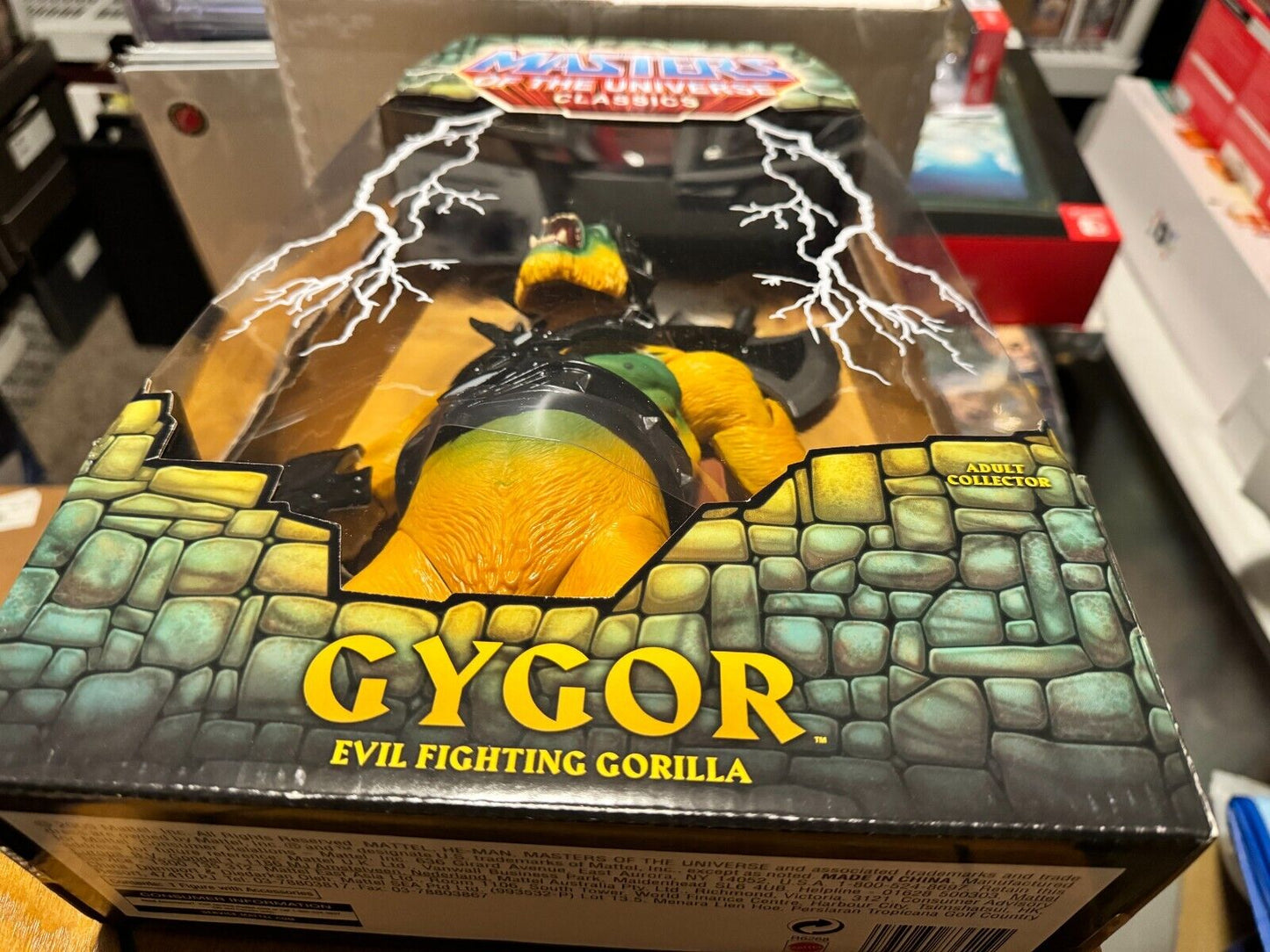 Mattel MOTU Classics - Gygor with mailer box