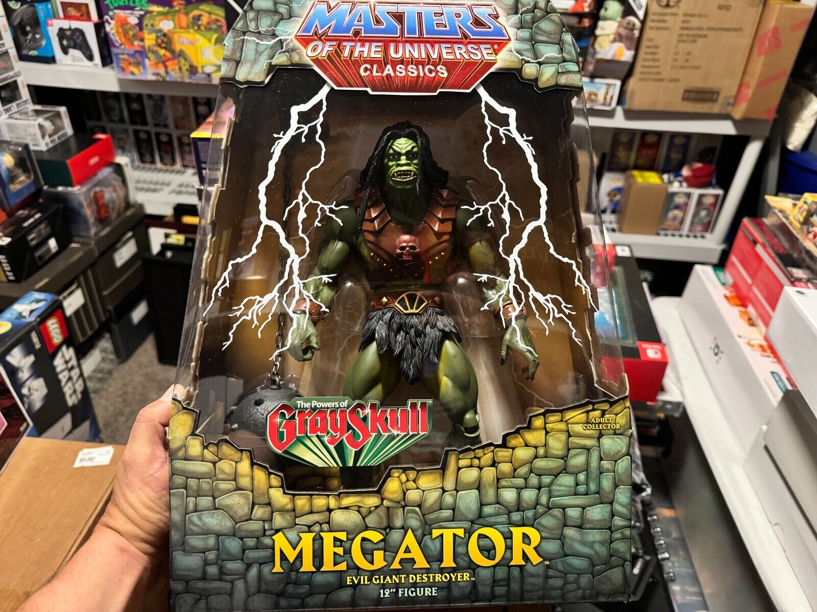 Mattel MOTU Classics - Megator with mailer box – InfinityNerdStore