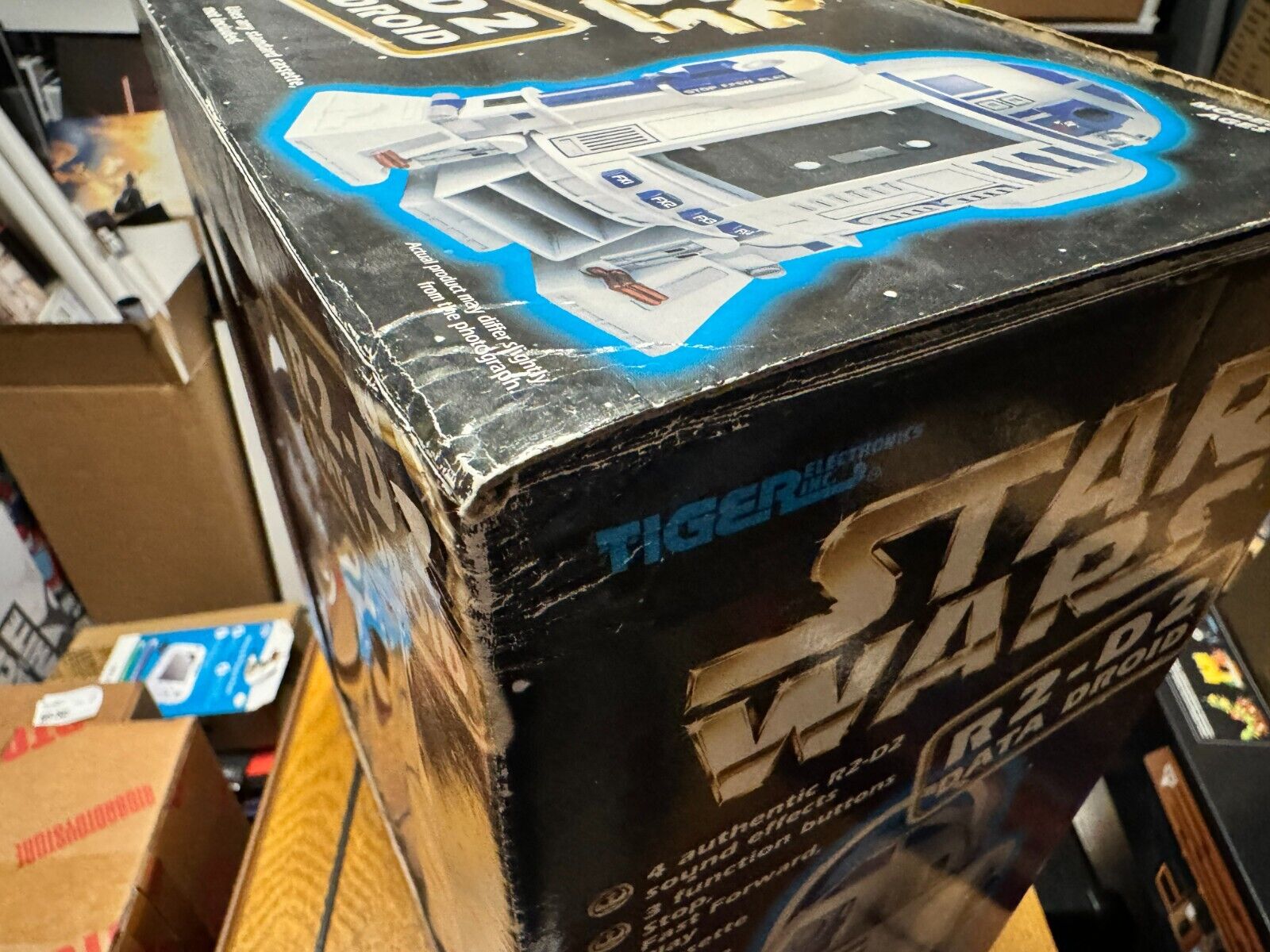 TIGER ELECTRONICS 1997 STAR WARS R2-D2 DATA DROID MODEL 88-083