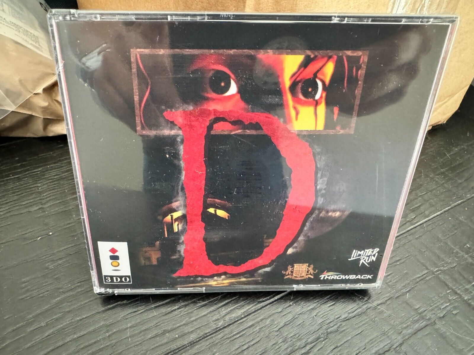 D The Game Collector's Edition with T-shirt - Panasonic 3DO w/replacement disc