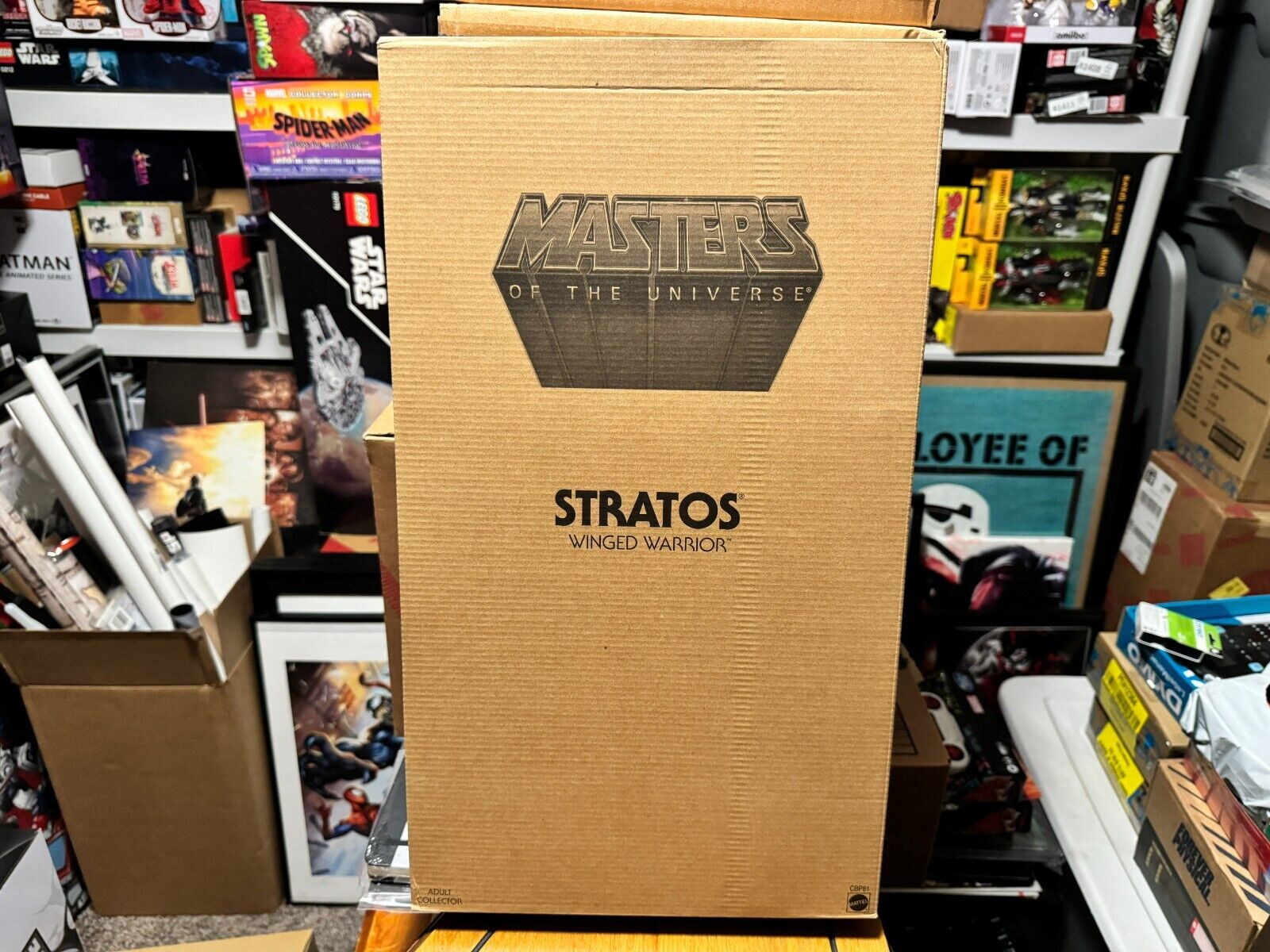 Mattel MOTU Classics Giant Stratos 12" Figure with mailer box