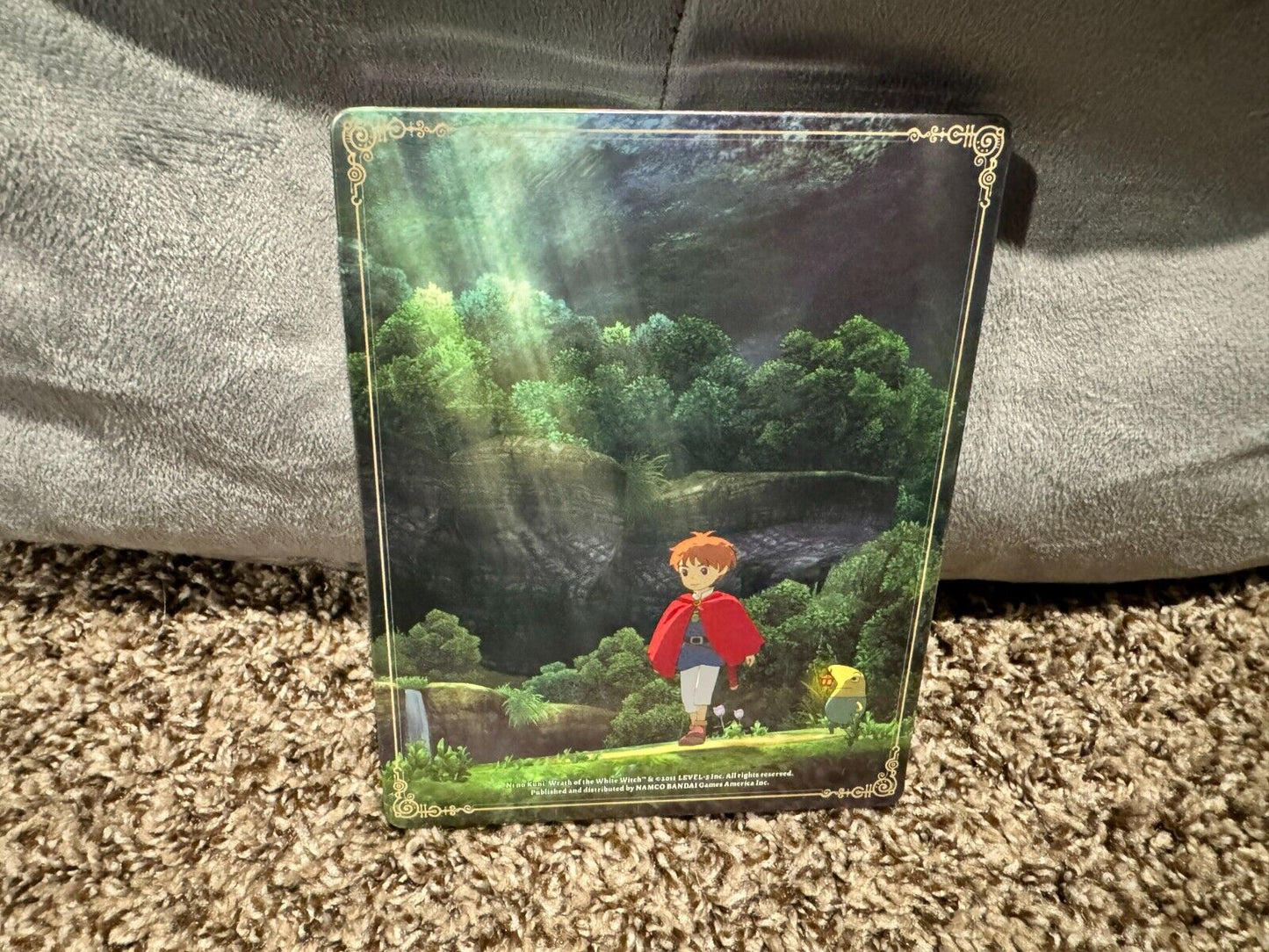 Ni No Kuni Wrath of the White Witch Steelbook *NO GAME