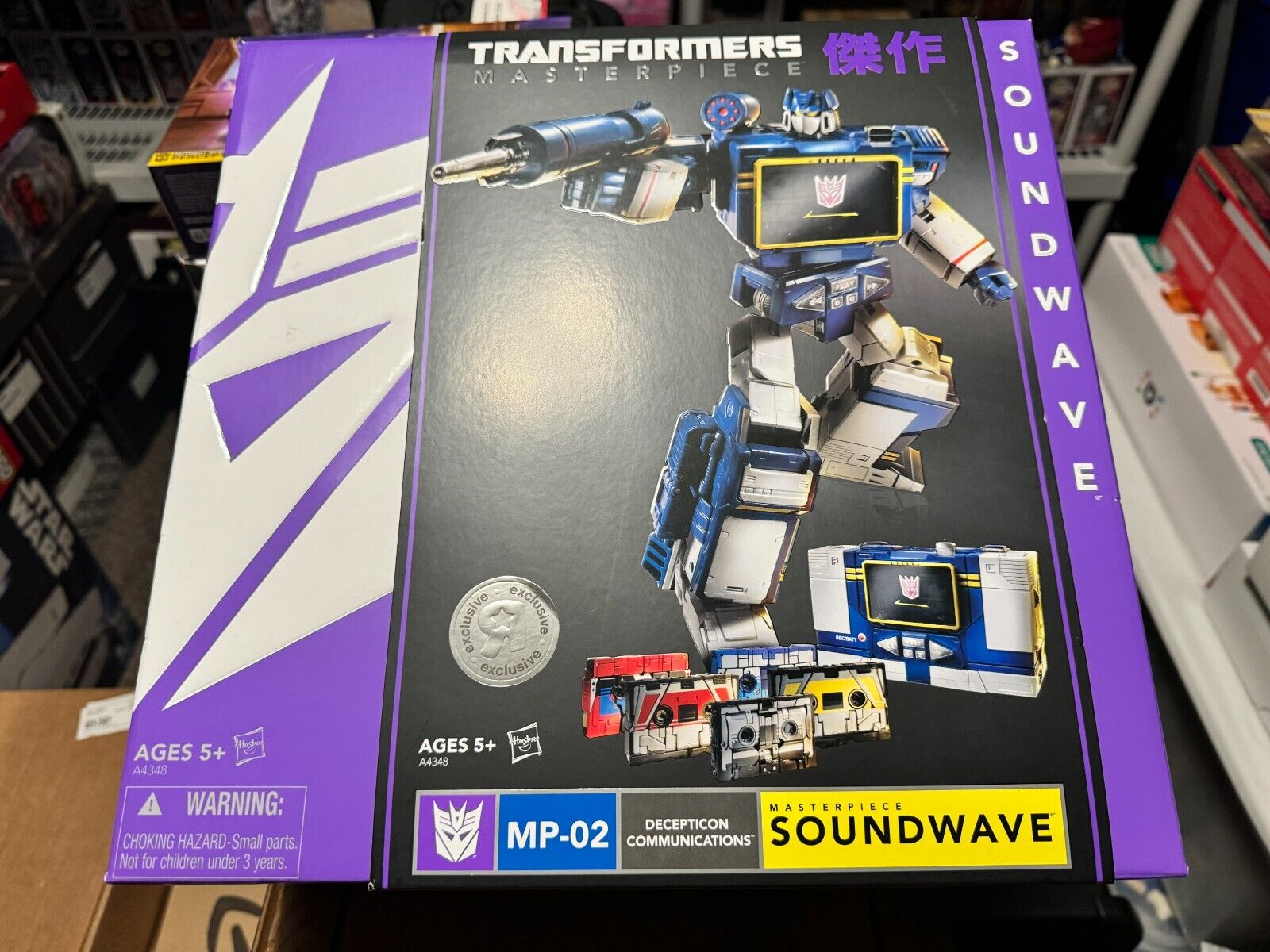 Transformers Masterpiece MP-02 Soundwave (Toys 'R Us Exclusive ...