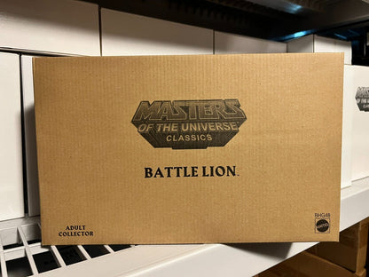 Mattel MOTU Classics Battle Lion with mailer box