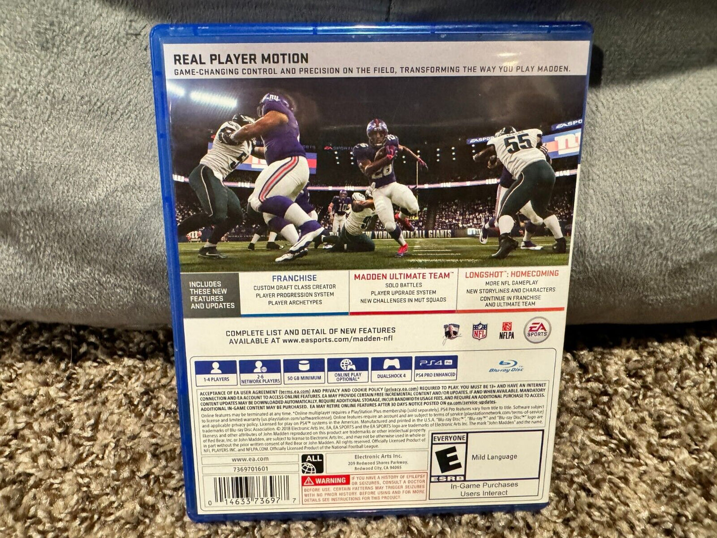 Madden NFL 19 (PlayStation 4, 2018)