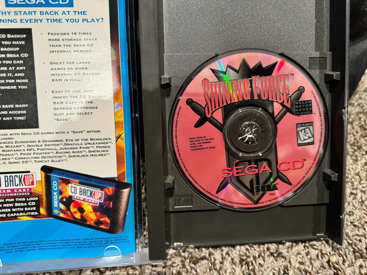 Shining Force CD CIB - Sega CD