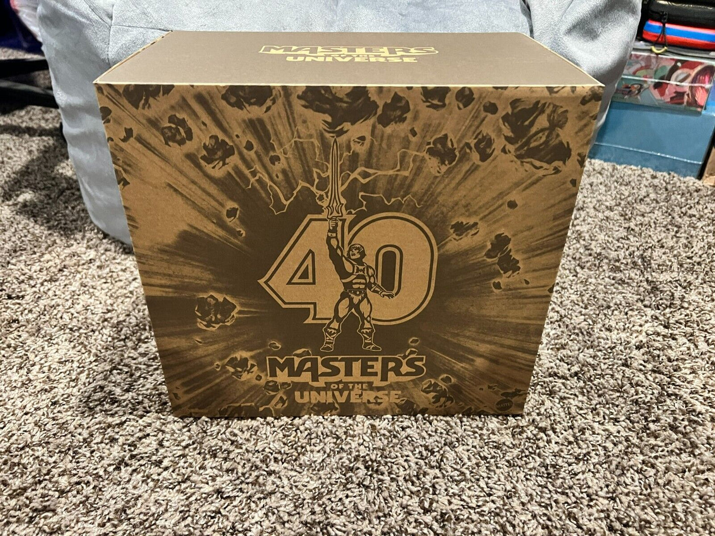 Masters of the Universe 40th Anniversary He-Man 4  Era Figure Box Set New