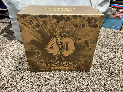 Masters of the Universe 40th Anniversary He-Man 4  Era Figure Box Set New