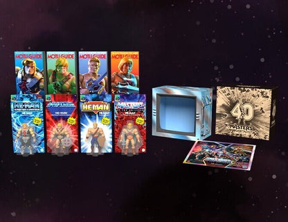 Masters of the Universe 40th Anniversary He-Man 4  Era Figure Box Set New