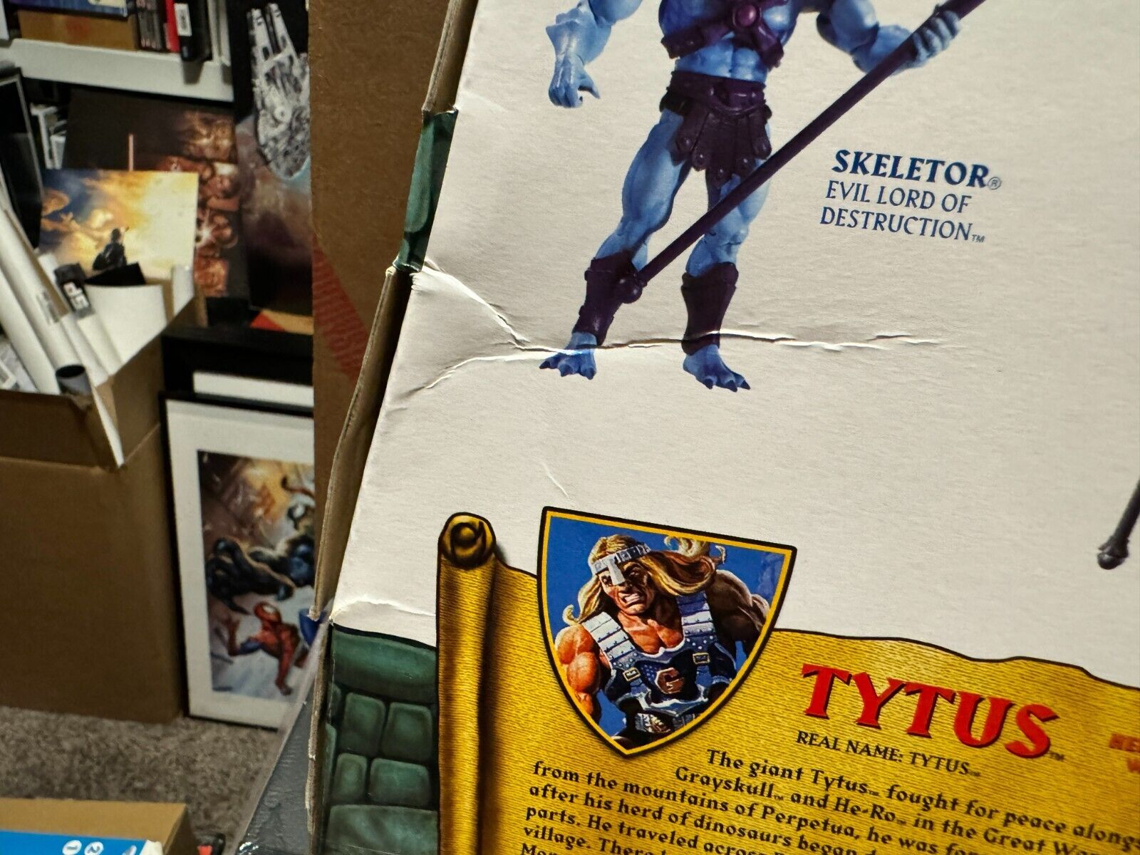 Mattel MOTU Classics Tytus 12" Figure with mailer box