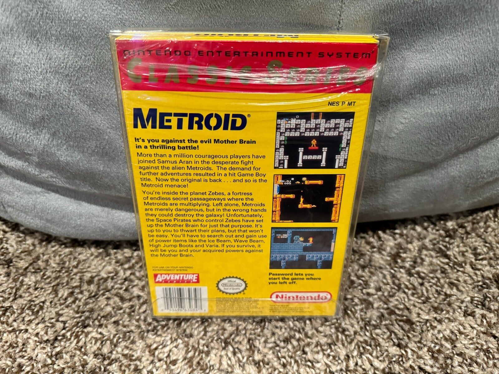 Metroid Classic Series CIB - Nintendo (NES)